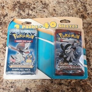Pokemon Blue and Red Trading Card Game Packs